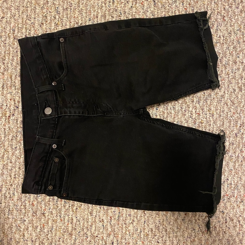 Levi’s 511 shorts in double black, men’s size 30 waist, 10” inseam